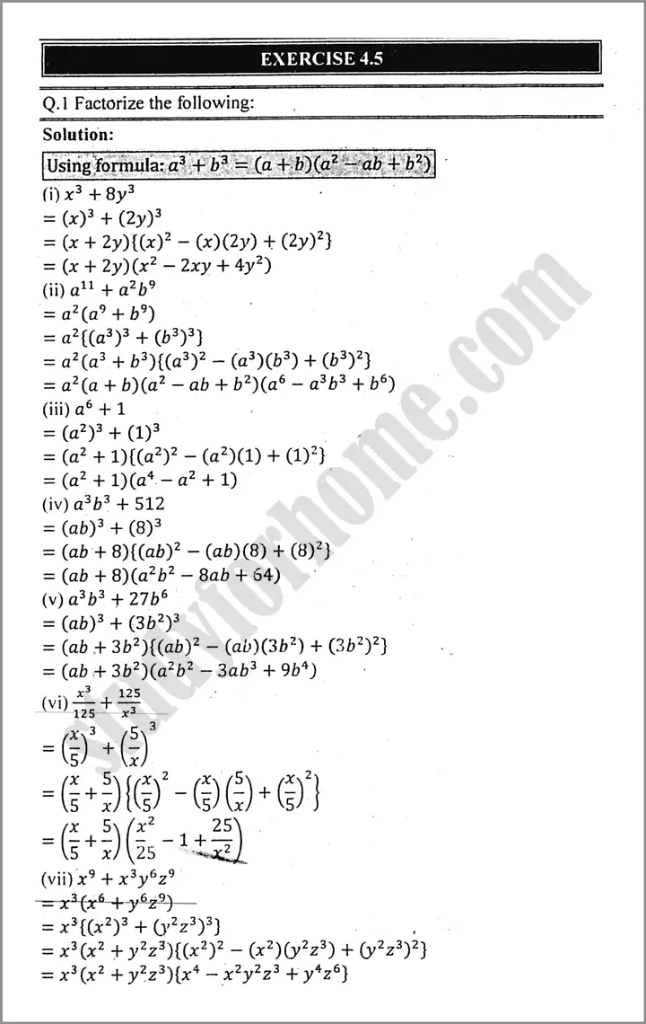 factorization-exercise-4-5-mathematics-class-9th