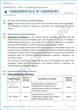 fundamentals-of-chemistry-short-and-detailed-question-answers-chemistry-class-9th