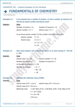 fundamentals-of-chemistry-solved-examples-of-the-textbook-chemistry-class-9th