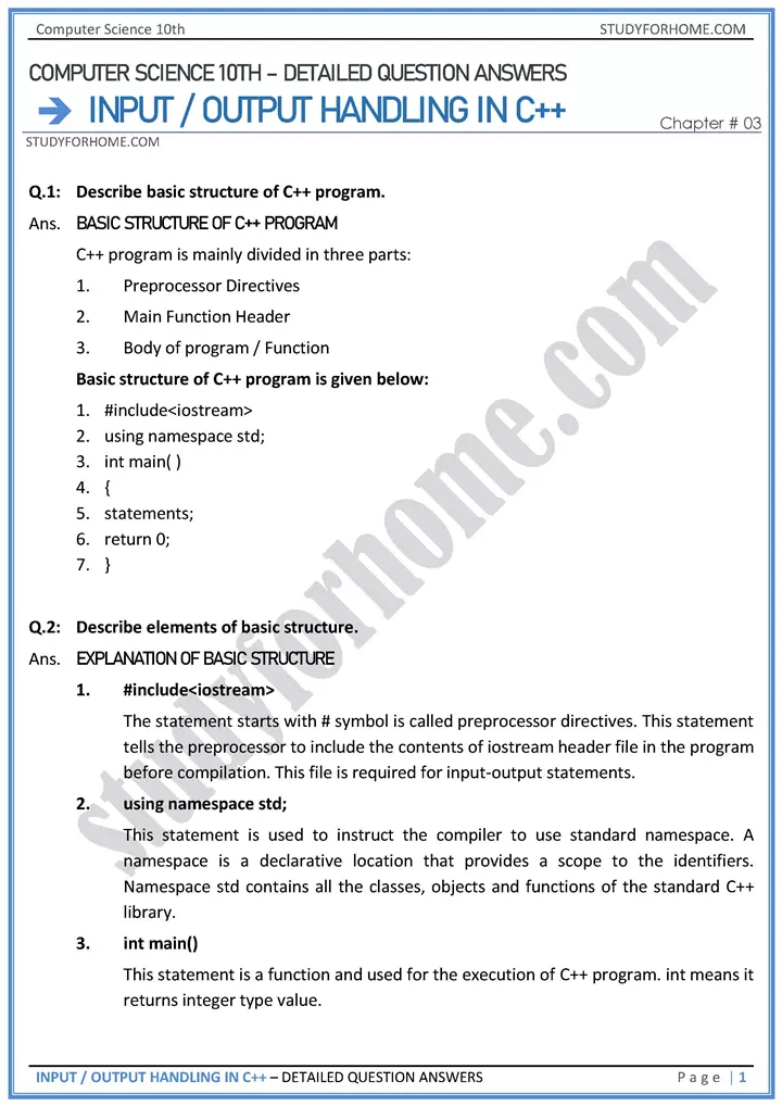 input-output-handling-in-c++-detailed-question-answers-computer-science-class-10th