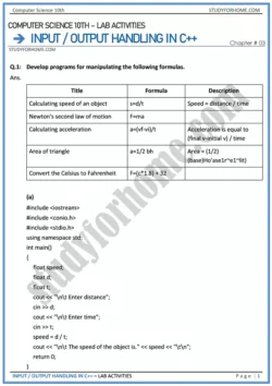 input-output-handling-in-c++-lab-activities-computer-science-class-10th