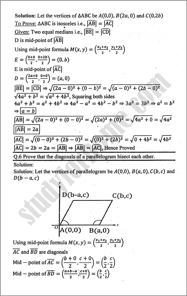 introduction to coordinate geometry exercise 16 3 mathematics class 9th 03