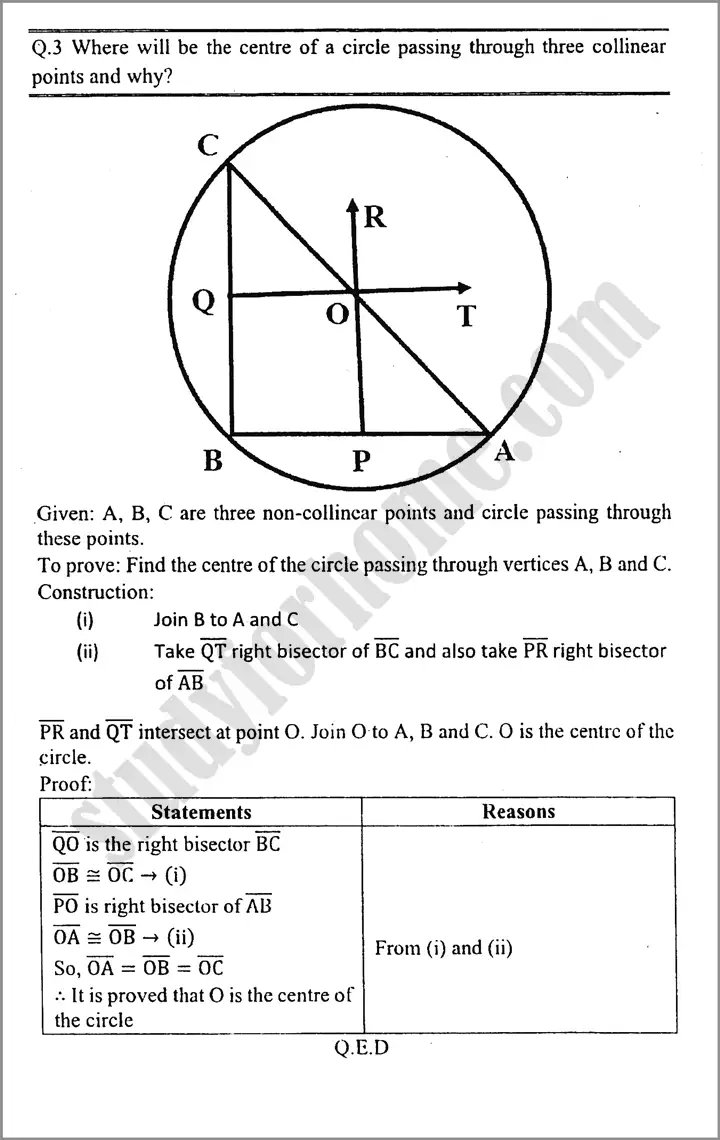 line bisectors and angles bisectors exercise 11 1 mathematics class 9th 09