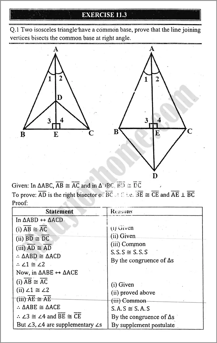 line-bisectors-and-angles-bisectors-exercise-11-3-mathematics-class-9th