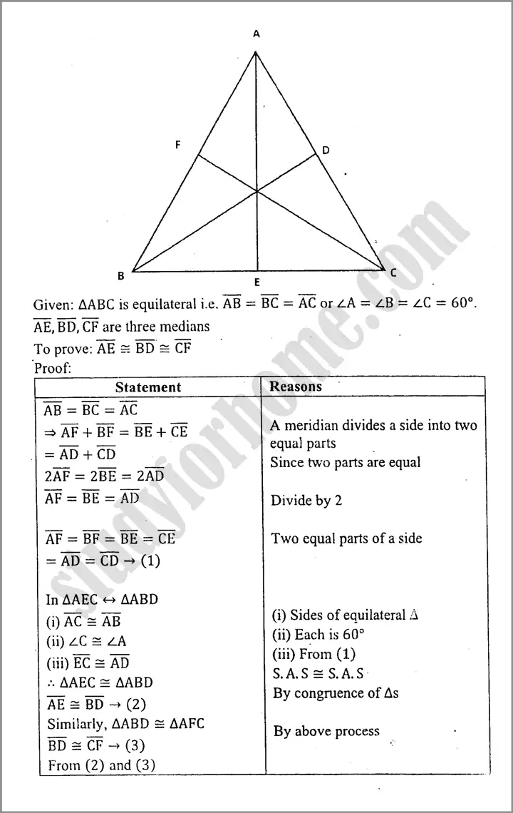 line bisectors and angles bisectors exercise 11 3 mathematics class 9th 04