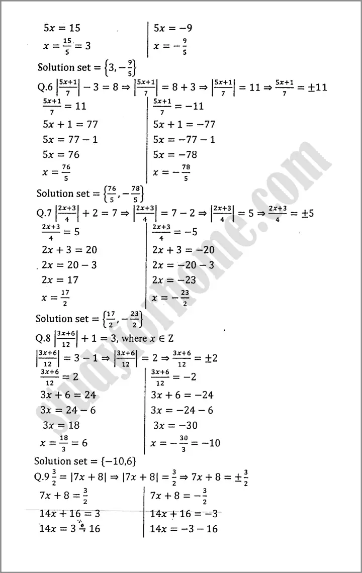 linear equation and inequalities exercise 6 2 mathematics class 9th 02