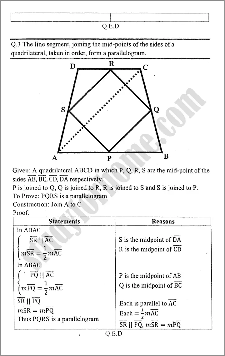 parallelograms and triangles exercise 10 3 mathematics class 9th 02