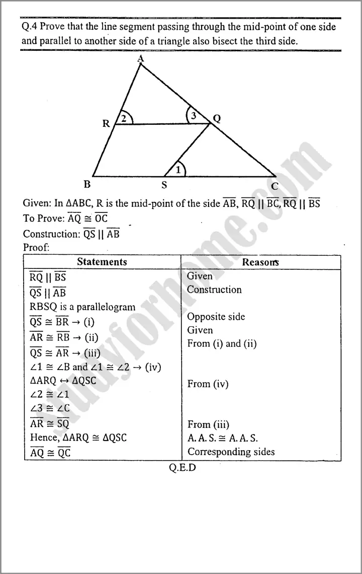 parallelograms and triangles exercise 10 3 mathematics class 9th 03