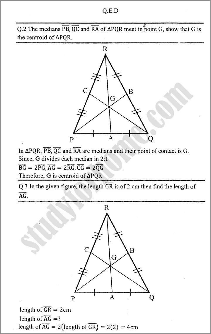 parallelograms and triangles exercise 10 4 mathematics class 9th 02