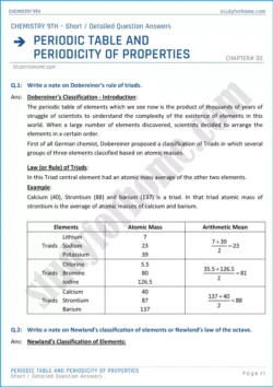 periodic-table-and-periodicity-of-properties-short-and-detailed-question-answers-chemistry-class-9th