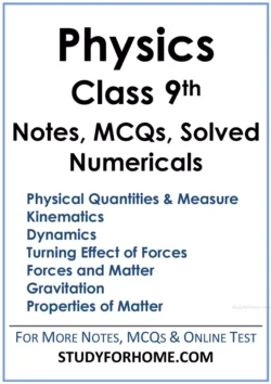 physics-notes-mcqs-solved-numericals-class-9th-sindh-board-science-group