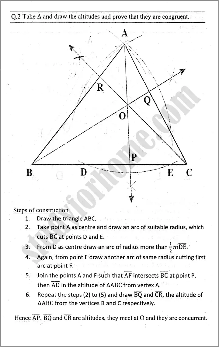 practical geometry  triangles exercise 13 2 mathematics class 9th 02