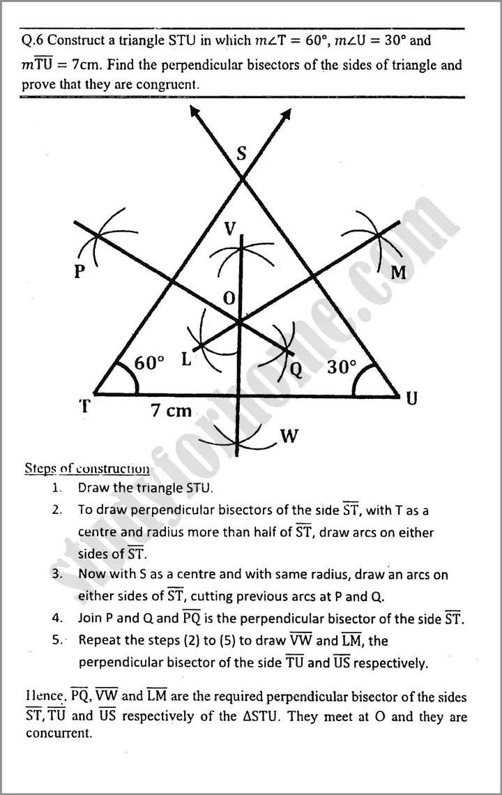 practical geometry  triangles exercise 13 2 mathematics class 9th 06