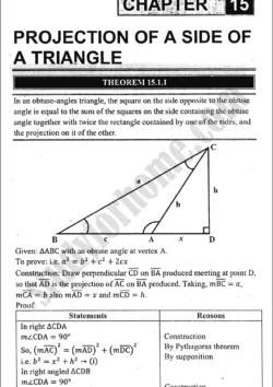 projection-of-a-side-of-a-triangle-exercise-15-1-mathematics-class-9th