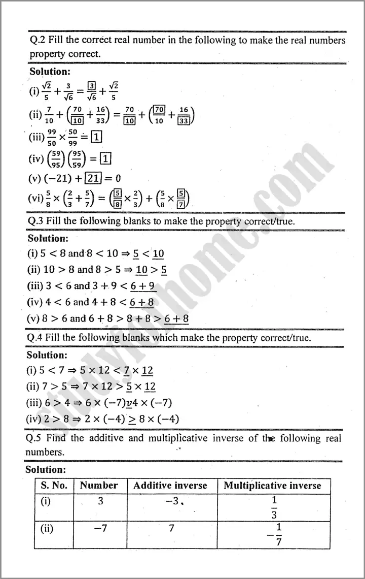 real and complex numbers exercise 1 2 mathematics class 9th 02