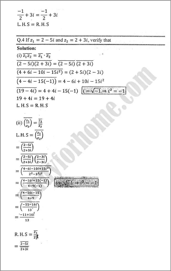 real and complex numbers exercise 1 6 mathematics class 9th 06