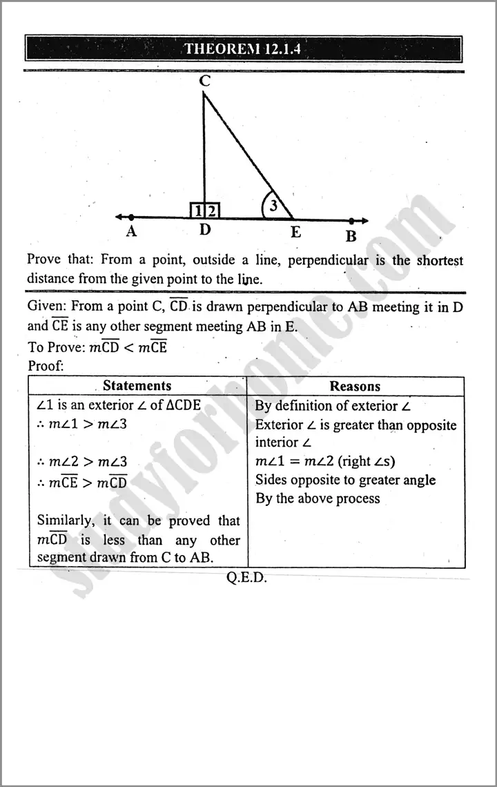 sides and angles of a triangle exercise 12 1 mathematics class 9th 04