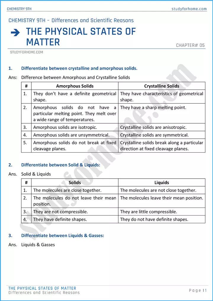 the-physical-states-of-matter-differences-and-scientific-reasons-chemistry-class-9th