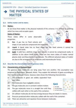 the-physical-states-of-matter-short-and-detailed-question-answers-chemistry-class-9th