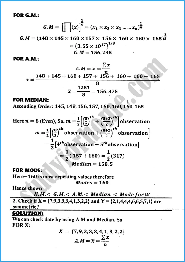 basic statistics exercise 22 4 mathematics class 10th 04