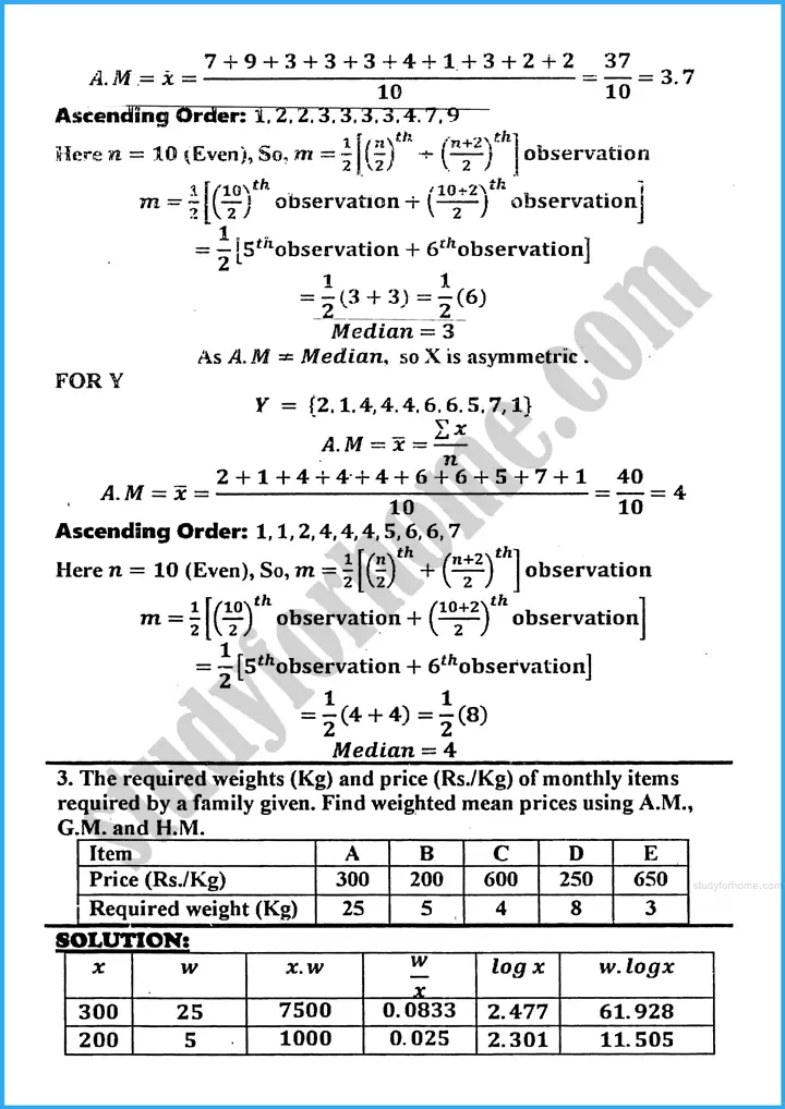basic statistics exercise 22 4 mathematics class 10th 05