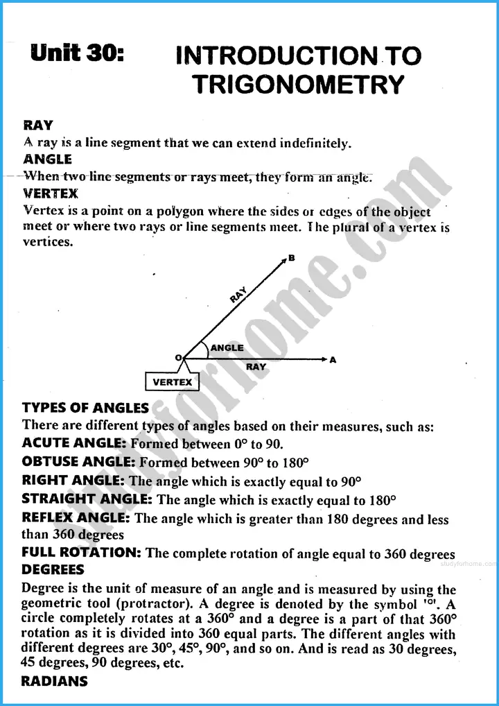 introduction-to-trigonometry-definition-and-formulae-mathematics-class-10th