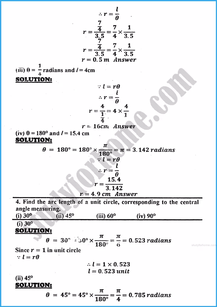 introduction to trigonometry exercise 30 2 mathematics class 10th 03