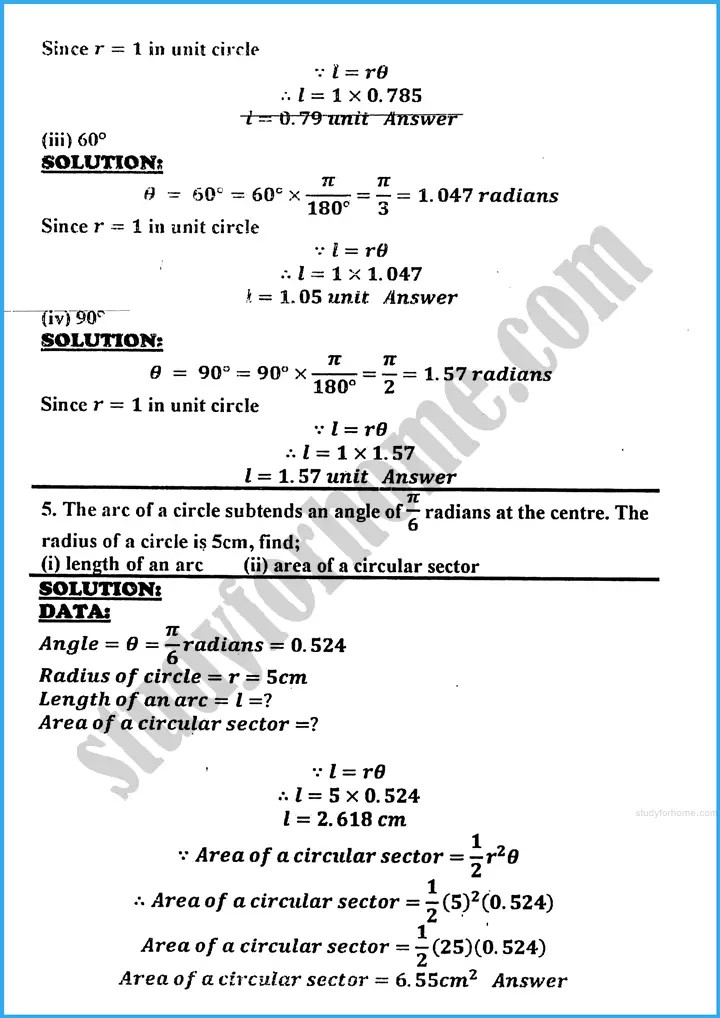 introduction to trigonometry exercise 30 2 mathematics class 10th 04