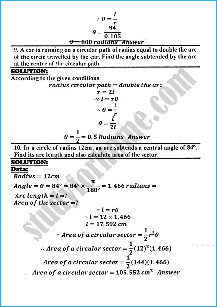 introduction to trigonometry exercise 30 2 mathematics class 10th 06