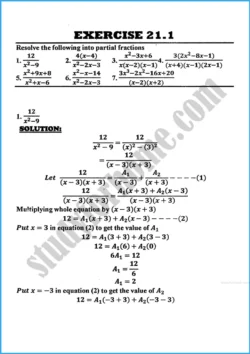 partial-fractions-exercise-21-1-mathematics-class-10th