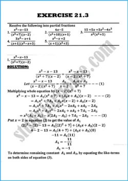 partial-fractions-exercise-21-3-mathematics-class-10th