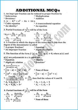 partial-fractions-mcqs-mathematics-class-10th