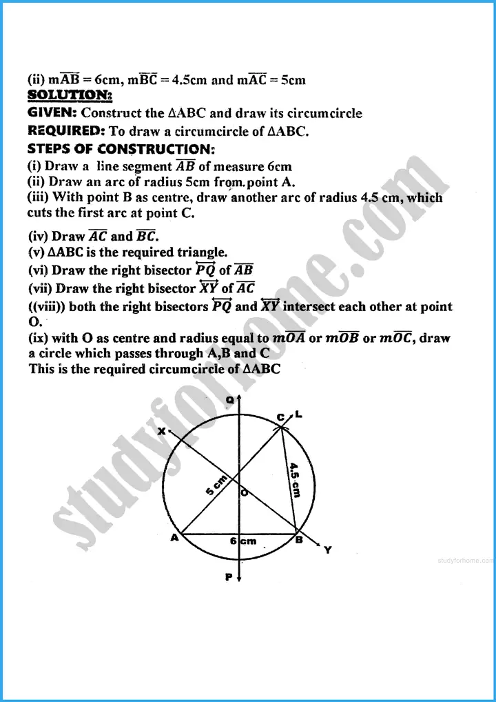 practical geometry circles exercise 29 2 mathematics class 10th 02