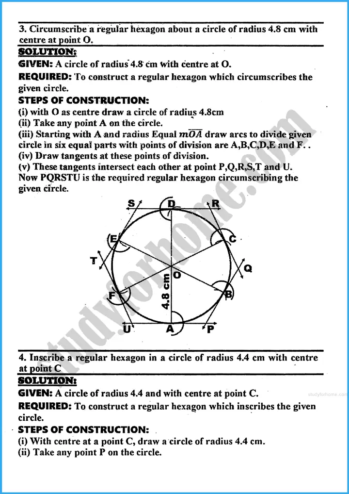 practical geometry circles exercise 29 3 mathematics class 10th 03