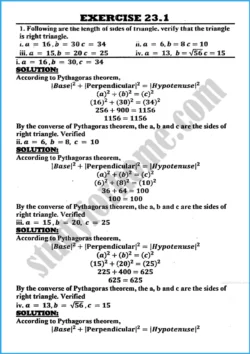 pythagoras-theorem-exercise-23-1-mathematics-class-10th