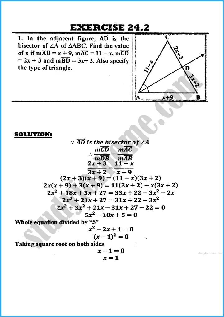 ratio and proportion exercise 24 2 mathematics class 10th 01