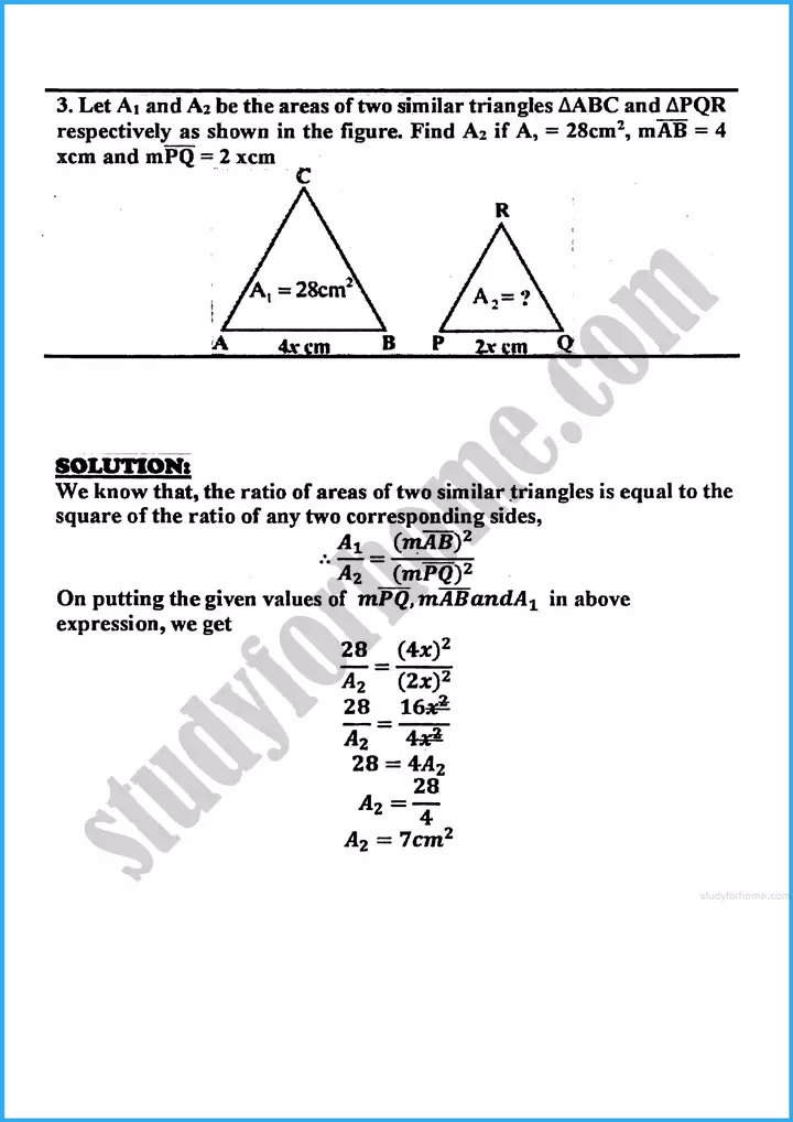 ratio and proportion exercise 24 2 mathematics class 10th 03