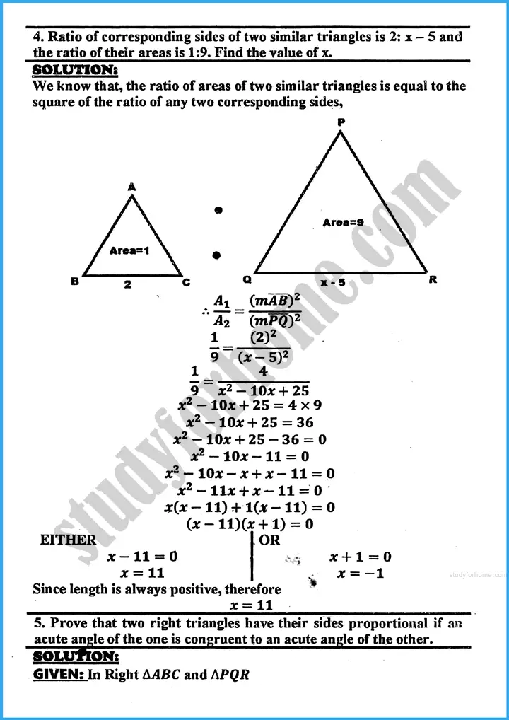 ratio and proportion exercise 24 2 mathematics class 10th 04