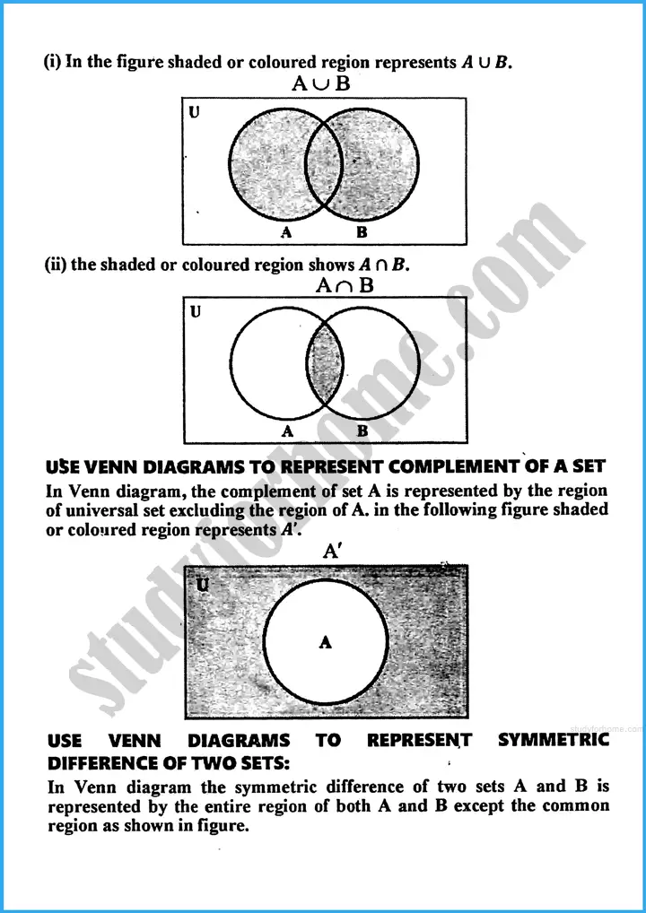 sets and functions definition and formulae mathematics class 10th 07