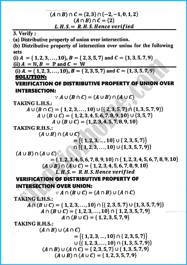 sets and functions exercise 17 3 mathematics class 10th 04