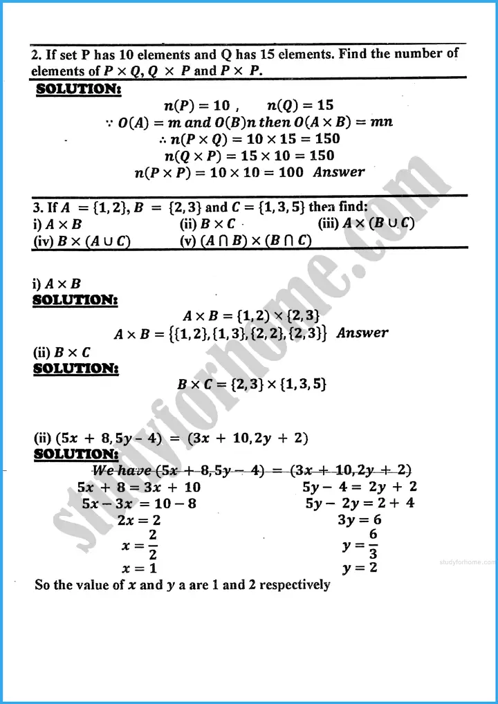 sets and functions exercise 17 5 mathematics class 10th 02