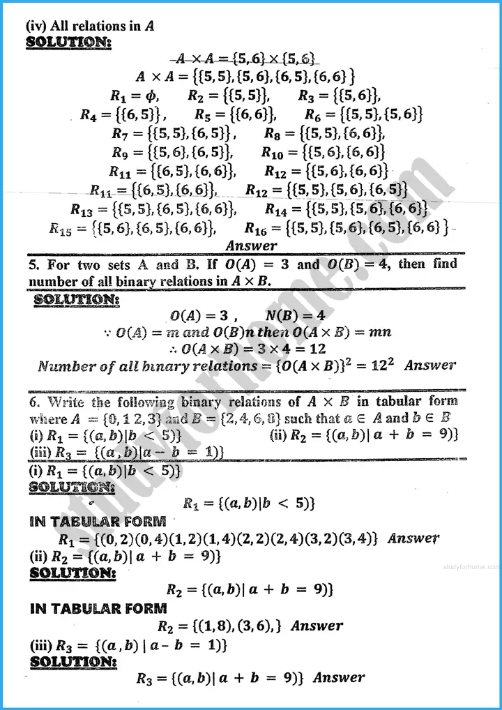 sets and functions exercise 17 5 mathematics class 10th 04