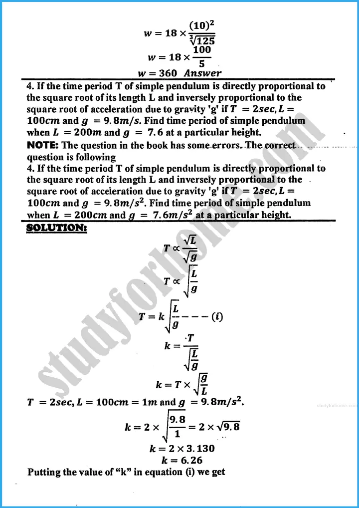 variations exercise 18 5 mathematics class 10th 03