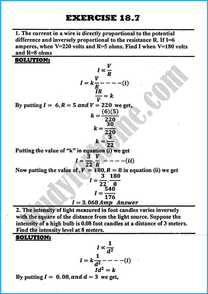 variations-exercise-18-7-mathematics-class-10th