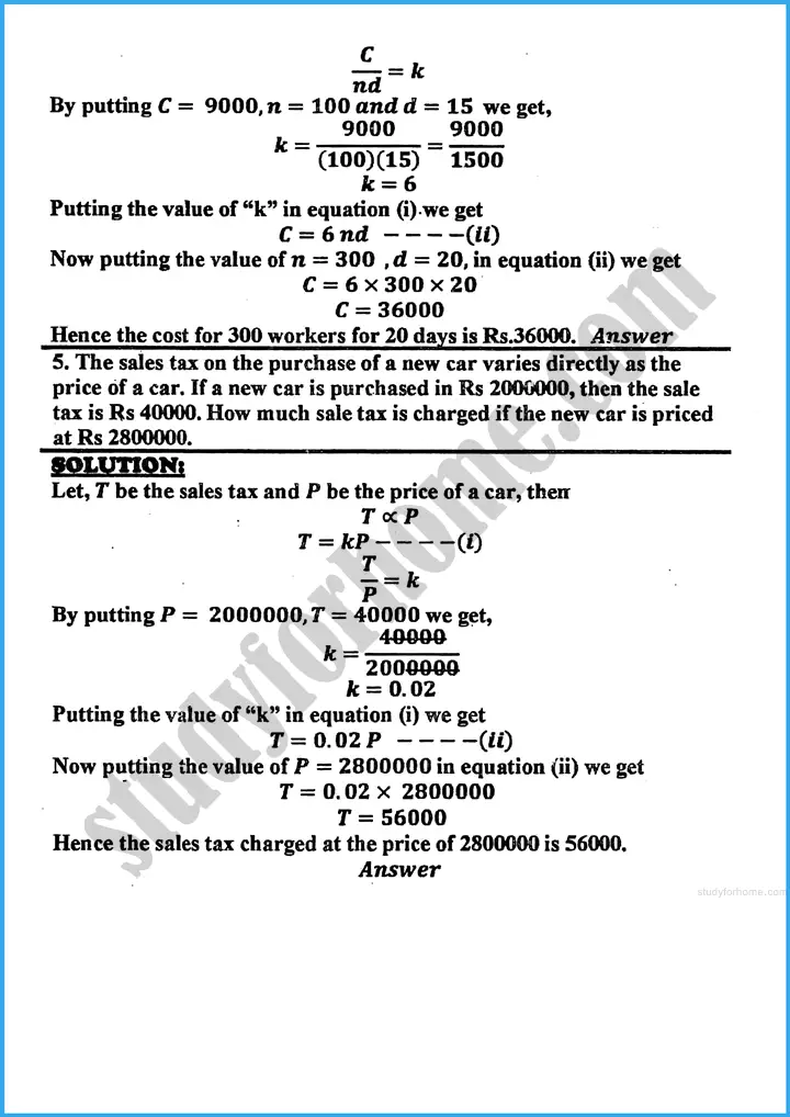 variations exercise 18 7 mathematics class 10th 03