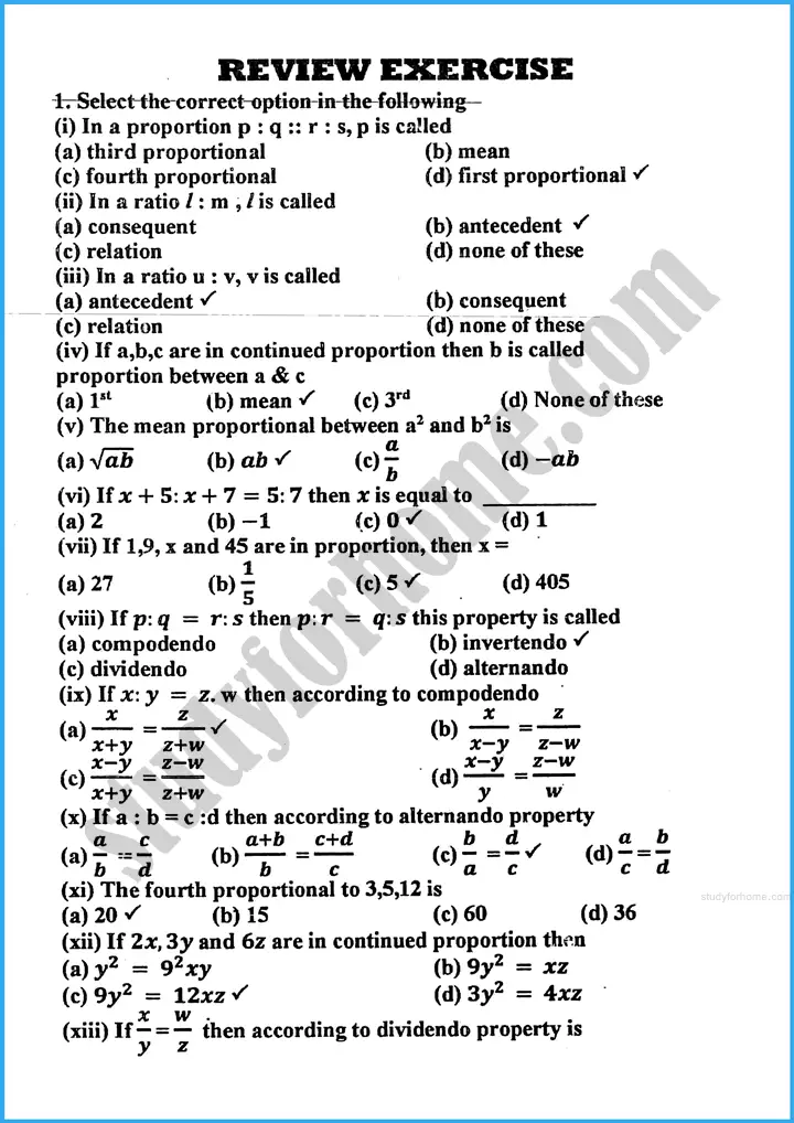 variations-review-exercise-18-mathematics-class-10th