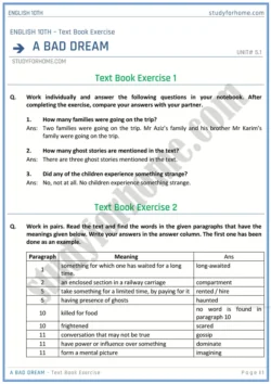 a-bad-dream-text-book-exercise-solution-unit-5-1-english-class-10th-sindh-board