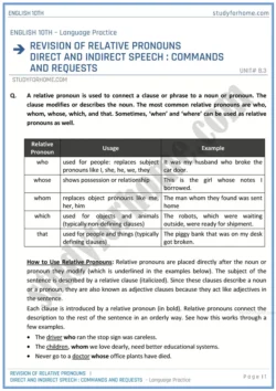relative-pronouns-and-direct-indirect-speech-language-practice-unit-8-3-english-class-10th-sindh-board