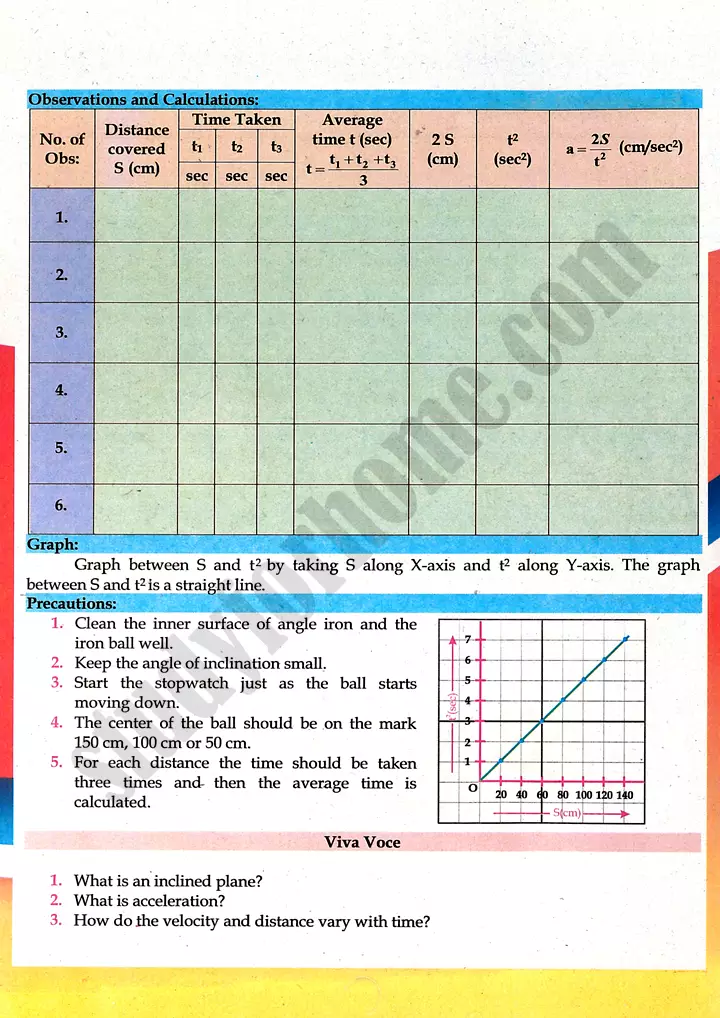 ball motion analysis practical activity 4 physics class 9th 02