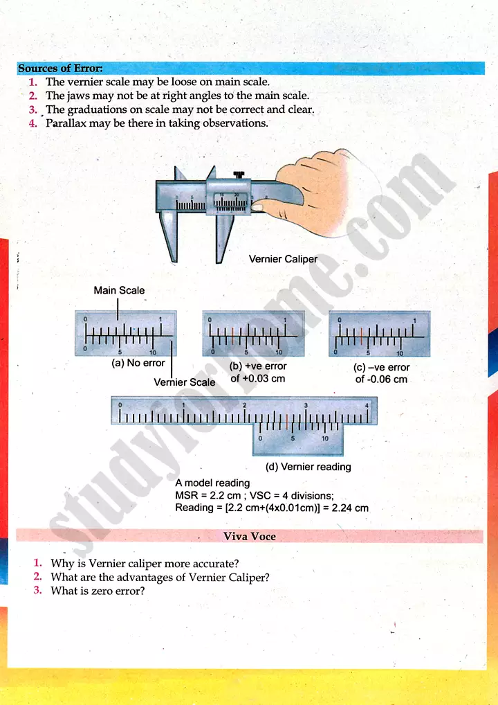 cylinder volume measurement practical activity 2 physics class 9th 04
